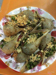 ốc muỗng nướng mỡ hành