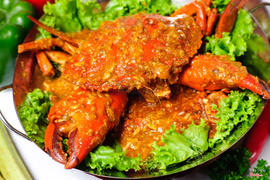 Cua sốt ớt - Chili Crab 