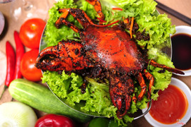 Cua sốt tiêu đen - Black pepper crab