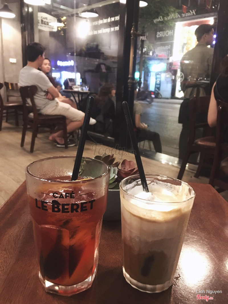 Trà cam đào và Slow coffee (coffee dành cho các bạn iu cafe mà thích chút kem ngậy ngậy như mình)