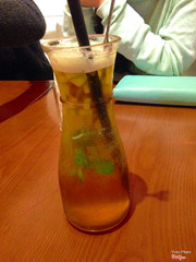 Apple mint tea