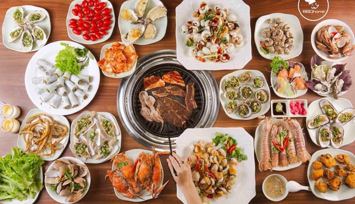 Buffet Hải Sản BBQ Home