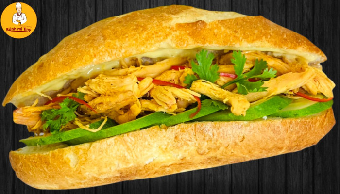 Bánh Mì Tiny - Bánh Mì Gà Xé - Bạch Vân