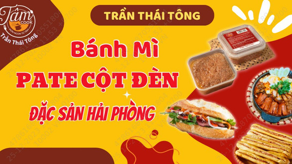 Tâm Cook Bánh Mì Pate Cột Đèn Hải Phòng - Trần Thái Tông