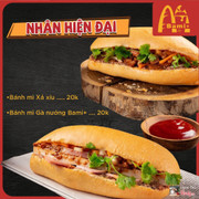 Menu b&#225;nh m&#236; hiện đại