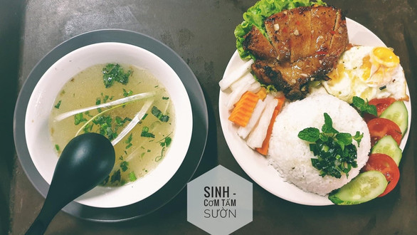 Sinh - Bún Chả & Cơm Tấm