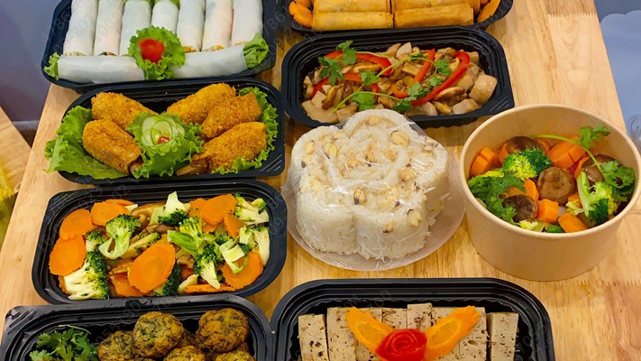 Bếp Chay Dưỡng Tâm - Cơm Chay, Bún Riêu Chay & Cháo Nấm Chay Văn Phòng - Số 57 Ngõ 21 Lê Văn Lương