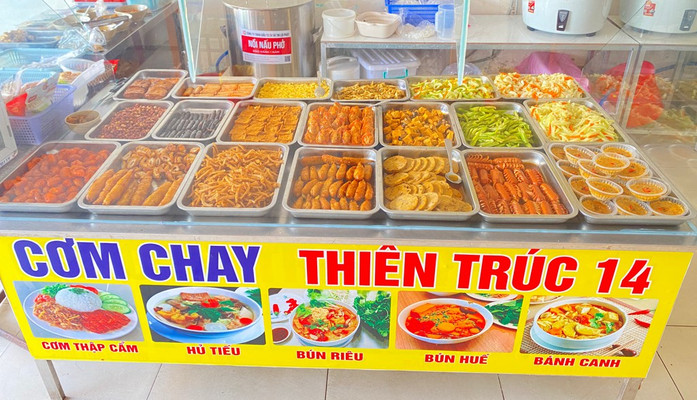 Cơm Chay Bồ Đề Vegan - Thiên Trúc 14 - Tân Hiệp