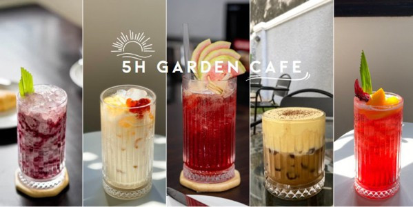 5H GARDEN CAFE - Cà Phê Kem Trứng & Trà Sữa Ô Long - Trương Quốc Dung