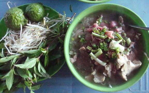 Cháo Bò Sườn Gân