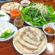 bánh tráng thịt heo