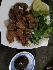 Bò nướng mè