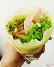 Crepes nhân mặn