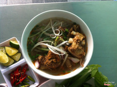 Phở sườn bò Nha Trang: 