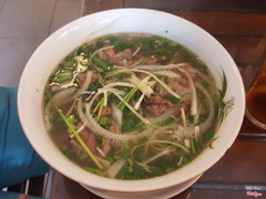 Phở tái lăn bắp