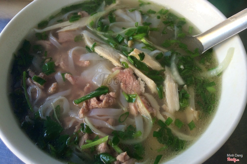 Phở bò gà