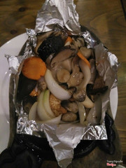 Nấm nướng giấy bạc