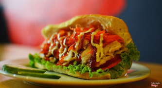 Pork sub- Bánh mỳ Thịt heo