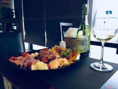 Cold cuts + Wine  1 Happy noon