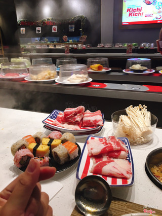 Bò, sushi và nấm ♥️