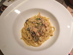 carbonara seafood pasta