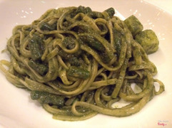 Linguine with pesto sauce 210k