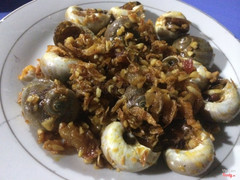 Ốc mỡ cháy tỏi