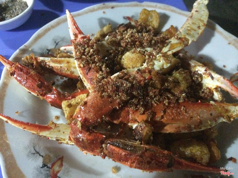 càng ghẹ rang muối