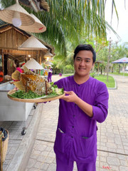 Cá tai tượng chiên xù