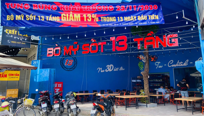 Bò Mỹ Sốt 13 Tầng - Phạm Văn Thuận