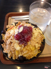 bingsu raspberry