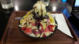 bingsu dâu tây