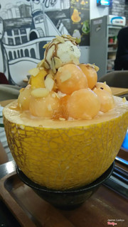 bingsu dưa lưới