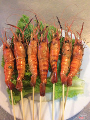 Tôm nướng muối ớt