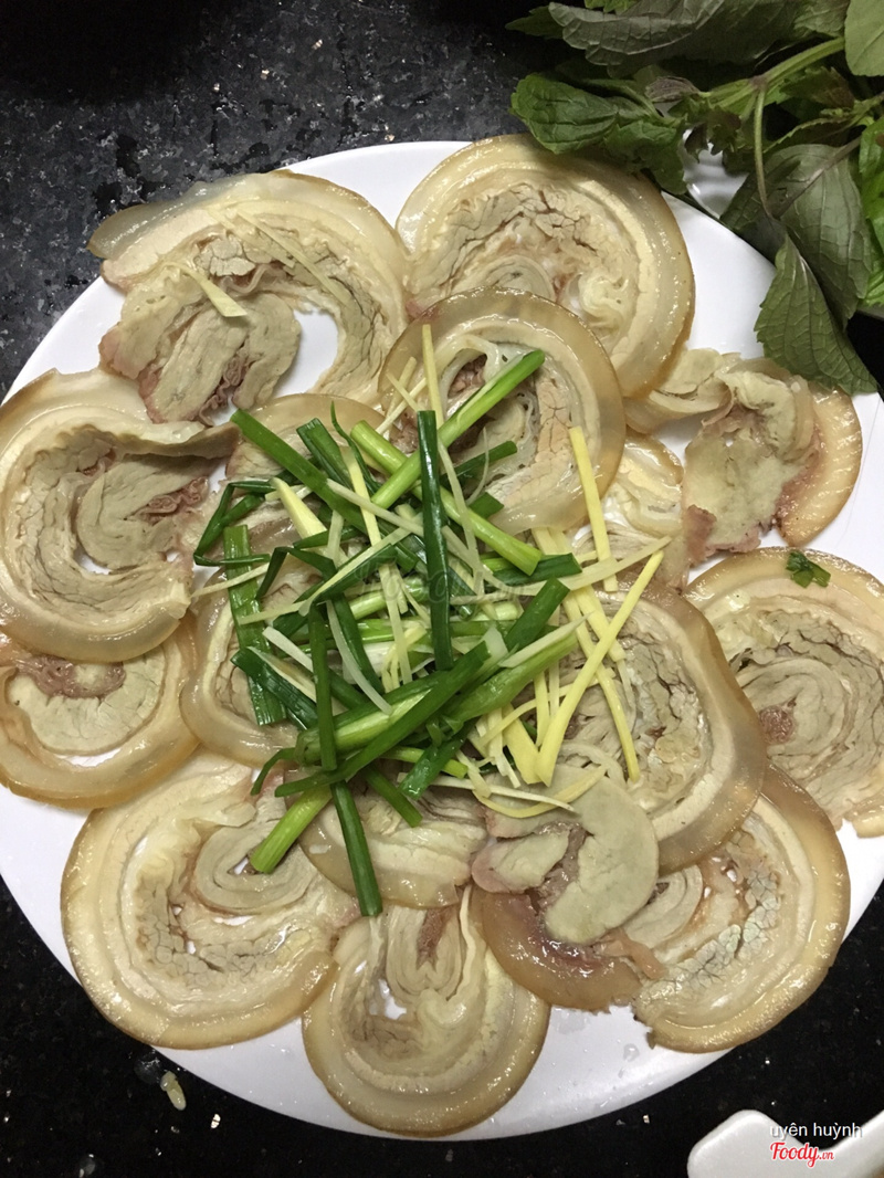 bắp bò hấp