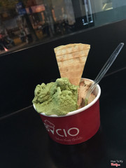 Kem trà xanh - cafe