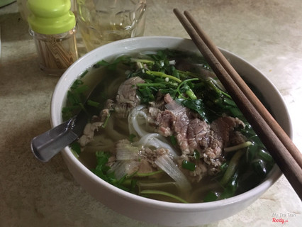 list phở bò