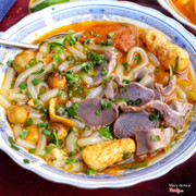 bánh canh mề gà