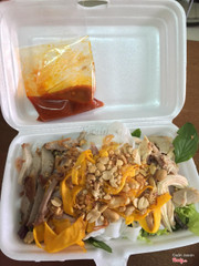 Phở trộn sốt cay