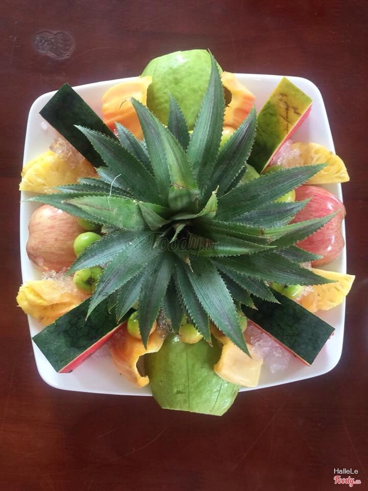 Đĩa trái cây đẹp mắt