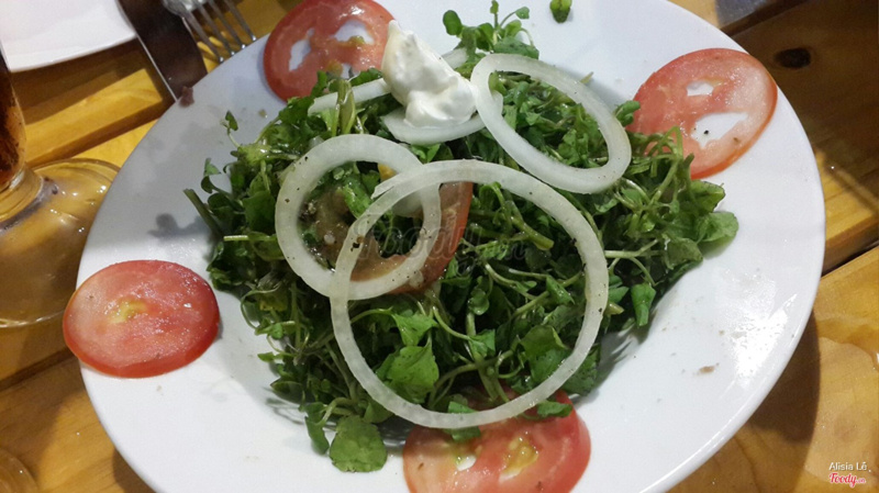 Bò nướng + salad 250g