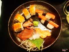 Sushi, sashimi và cơm cuộn