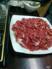 Bò bắp và nộm chuối 