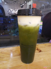 Olong matcha đậu đỏ cheese