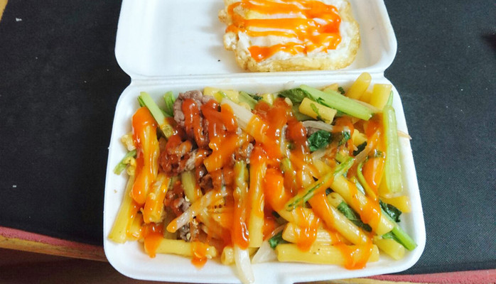 Bột Chiên - Nui Xào & Mì Xào