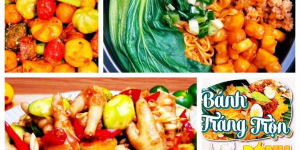 Ăn Vặt SUTIN - Chân Gà Sốt Thái, Bắp Xào & Bánh Trứng Cút - Đường Số 02