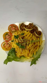 Nui bò xào sa tế