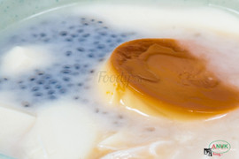 flan dịu êm, cả trời thanh xuân