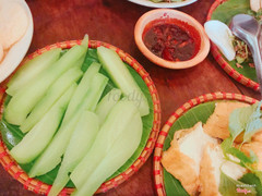 Su luộc chấm kho quẹt