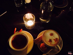 Capuccino and creme brule